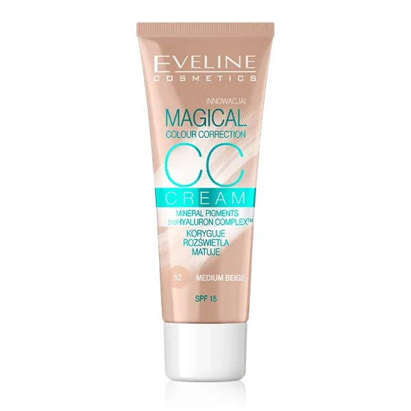 EVELINE Magical CC Cream podkład 52 Medium Beige 30ml