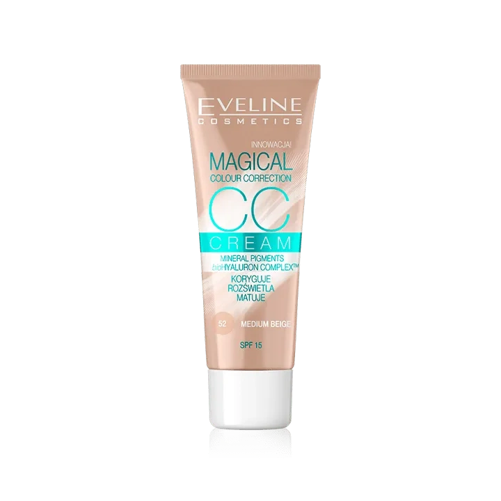 EVELINE Magical CC Cream podkład 52 Medium Beige 30ml