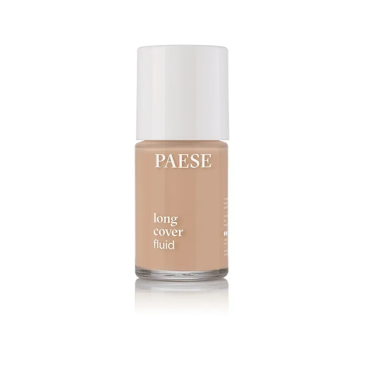 PAESE Long Cover Kryjący podkład do twarzy 04 Opalony 30ml
