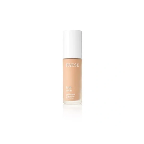 PAESE Lush Satin witaminowy podkład rozświetlający 33 Golden Beige 30ml