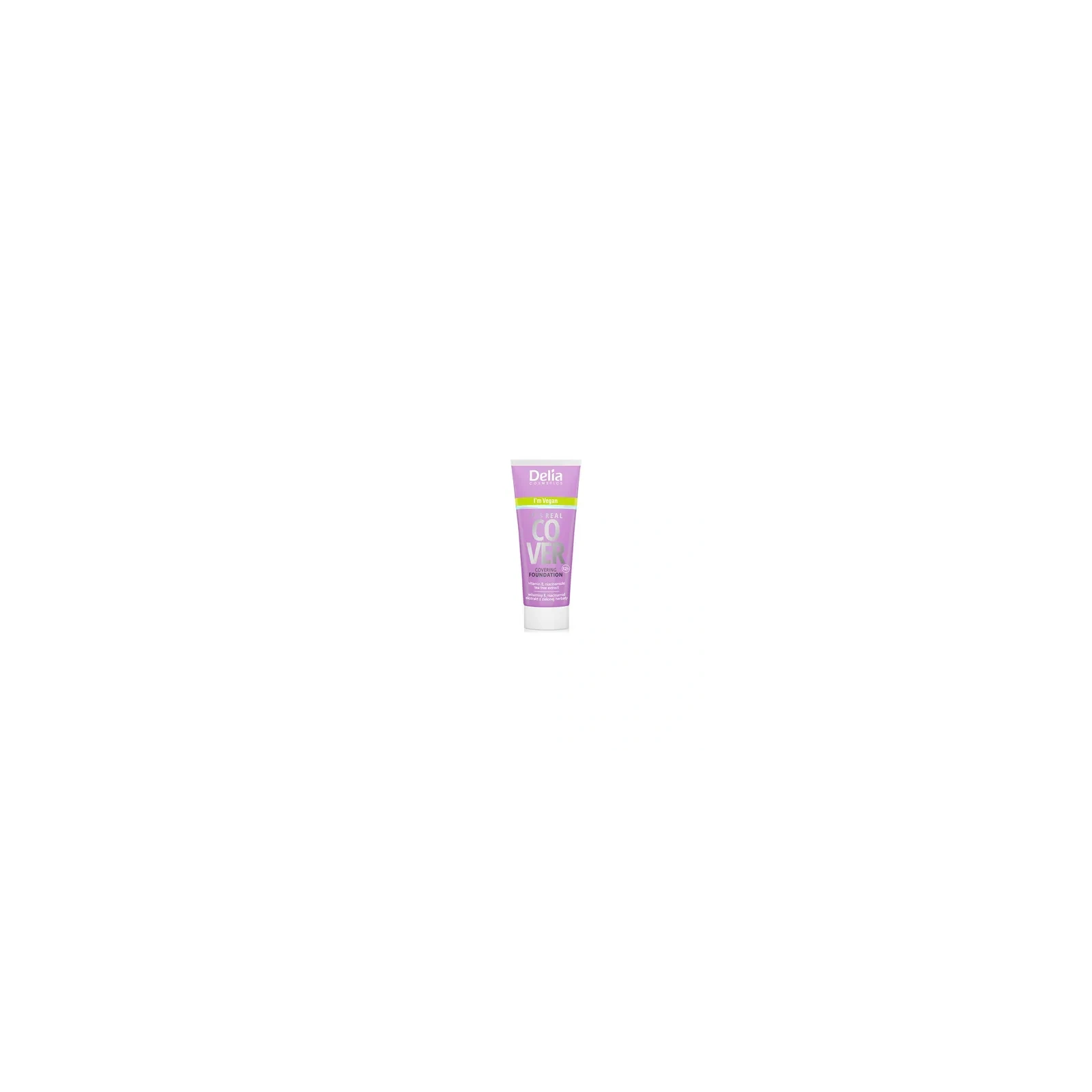 DELIA It's Real Cover nawilżający podkład do twarzy 202 Beige 30ml