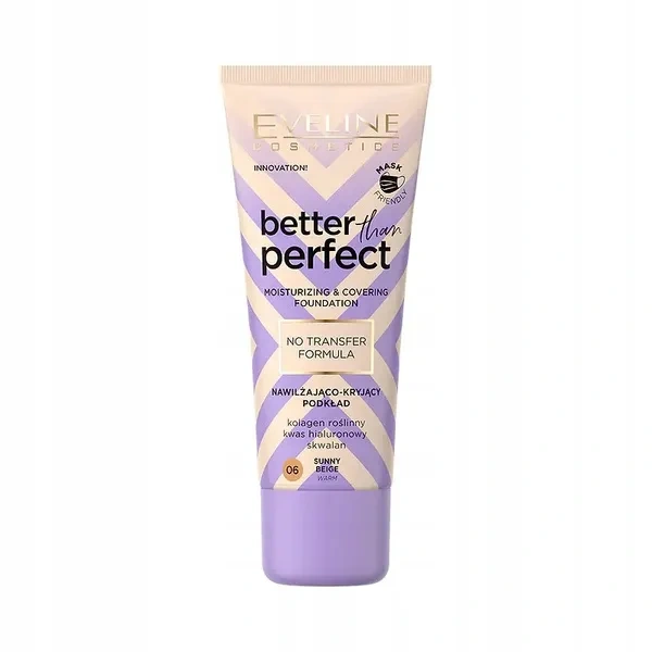 EVELINE Better Than Perfect podkład nawilżający 06 Sunny Beige 30ml