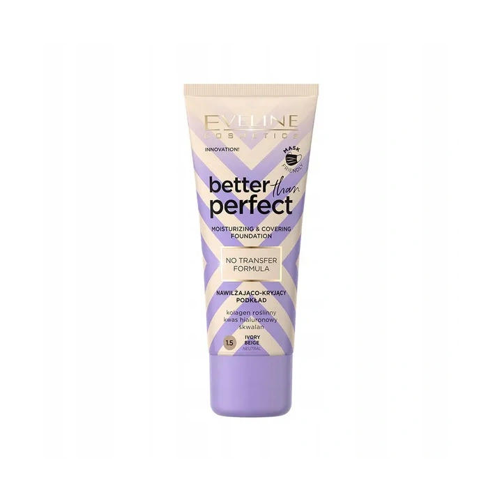 EVELINE Better Than Perfect podkład nawilżający 1.5 Ivory Beige 30ml