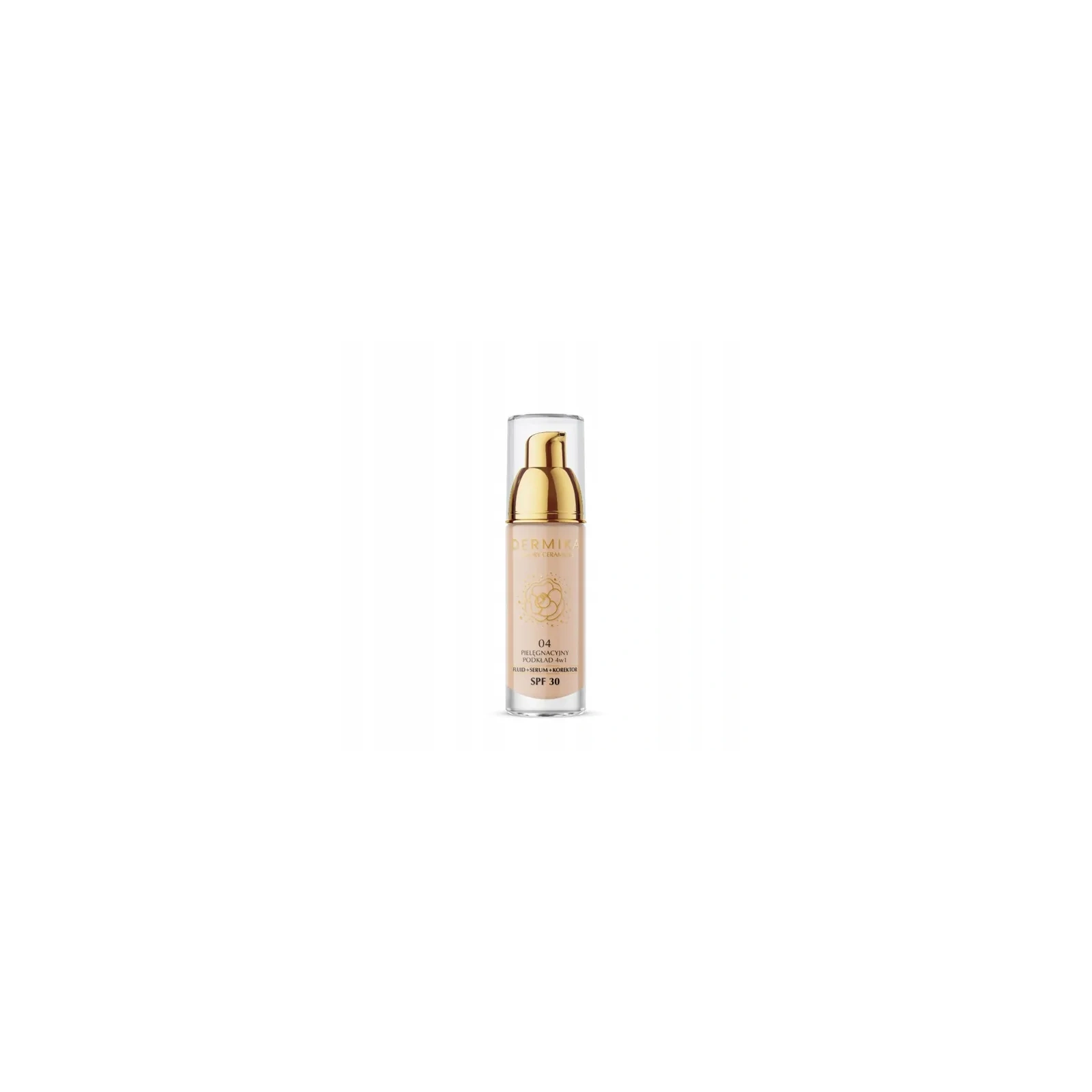DERMIKA Luxury Ceramides pielęgnacyjny podkład 4w1 SPF30 04 30ml