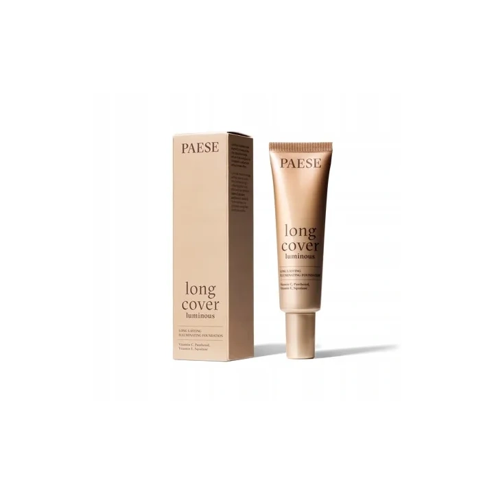 PAESE Long Cover Luminous rozświetlający podkład do twarzy 0.5 W Ivory 30ml