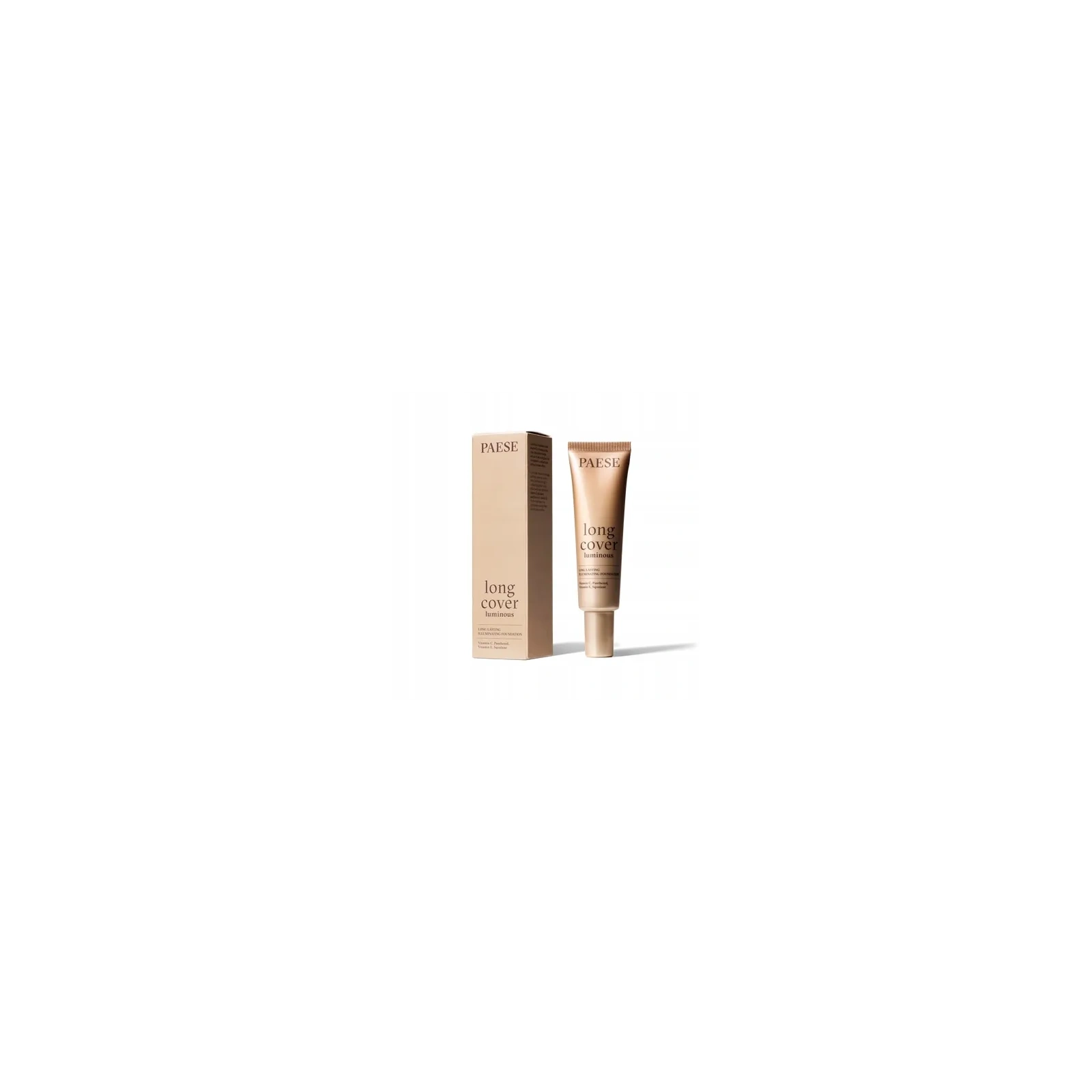 PAESE Long Cover Luminous rozświetlający podkład do twarzy 0.5 W Ivory 30ml