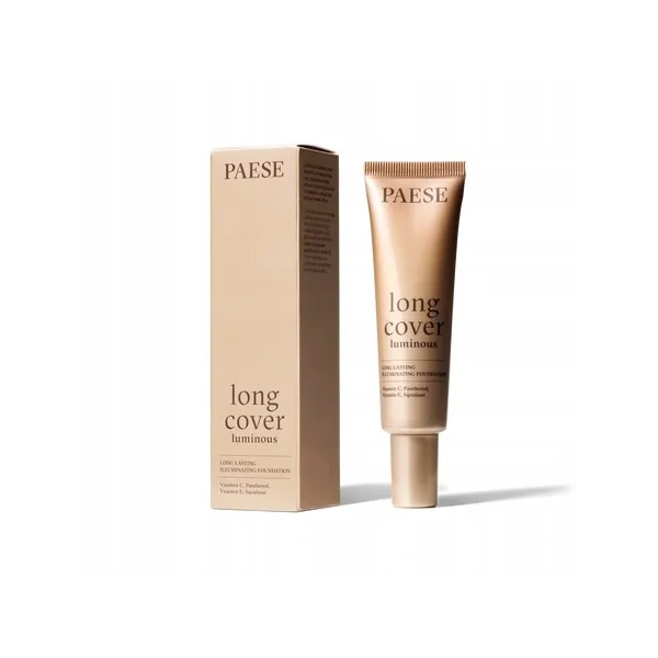 PAESE Long Cover Luminous rozświetlający podkład do twarzy 00N Nude 30ml