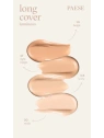 PAESE Long Cover Luminous rozświetlający podkład do twarzy 1.0 W Light Beige 30ml