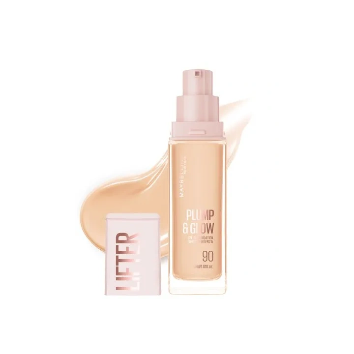 MAYBELLINE Lifter Plump&Glow podkład do twarzy rozświetlający 90 30ml