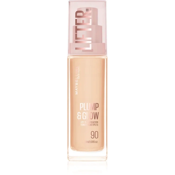 MAYBELLINE Lifter Plump&Glow podkład do twarzy rozświetlający 90 30ml
