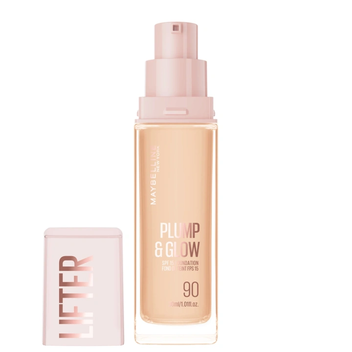 MAYBELLINE Lifter Plump&Glow podkład do twarzy rozświetlający 90 30ml