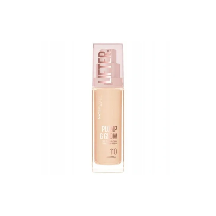 MAYBELLINE Lifter Plump&Glow podkład do twarzy rozświetlający 110 30ml