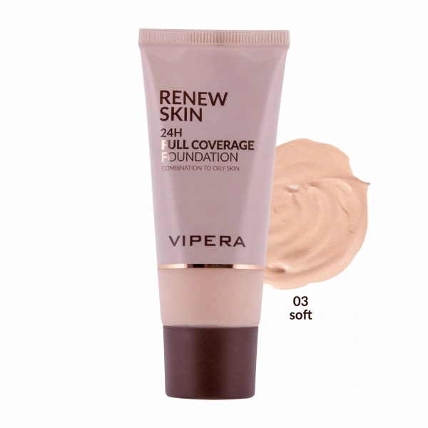 VIPERA Renew Skin kryjący podkład do twarzy 03 Soft 30ml