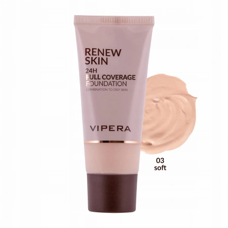 VIPERA Renew Skin kryjący podkład do twarzy 03 Soft 30ml