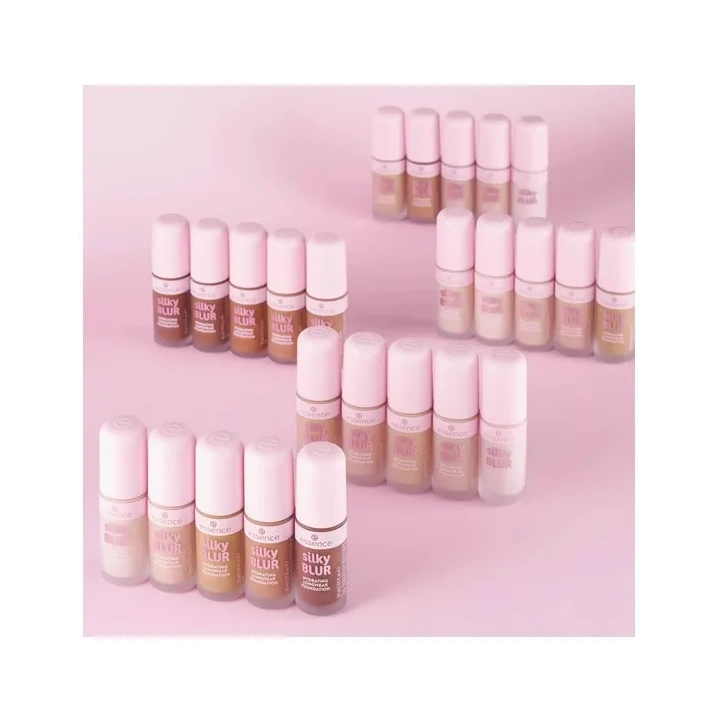 ESSENCE Silky Blur nawilżający podkład do twarzy 120 długotrwały 30ml