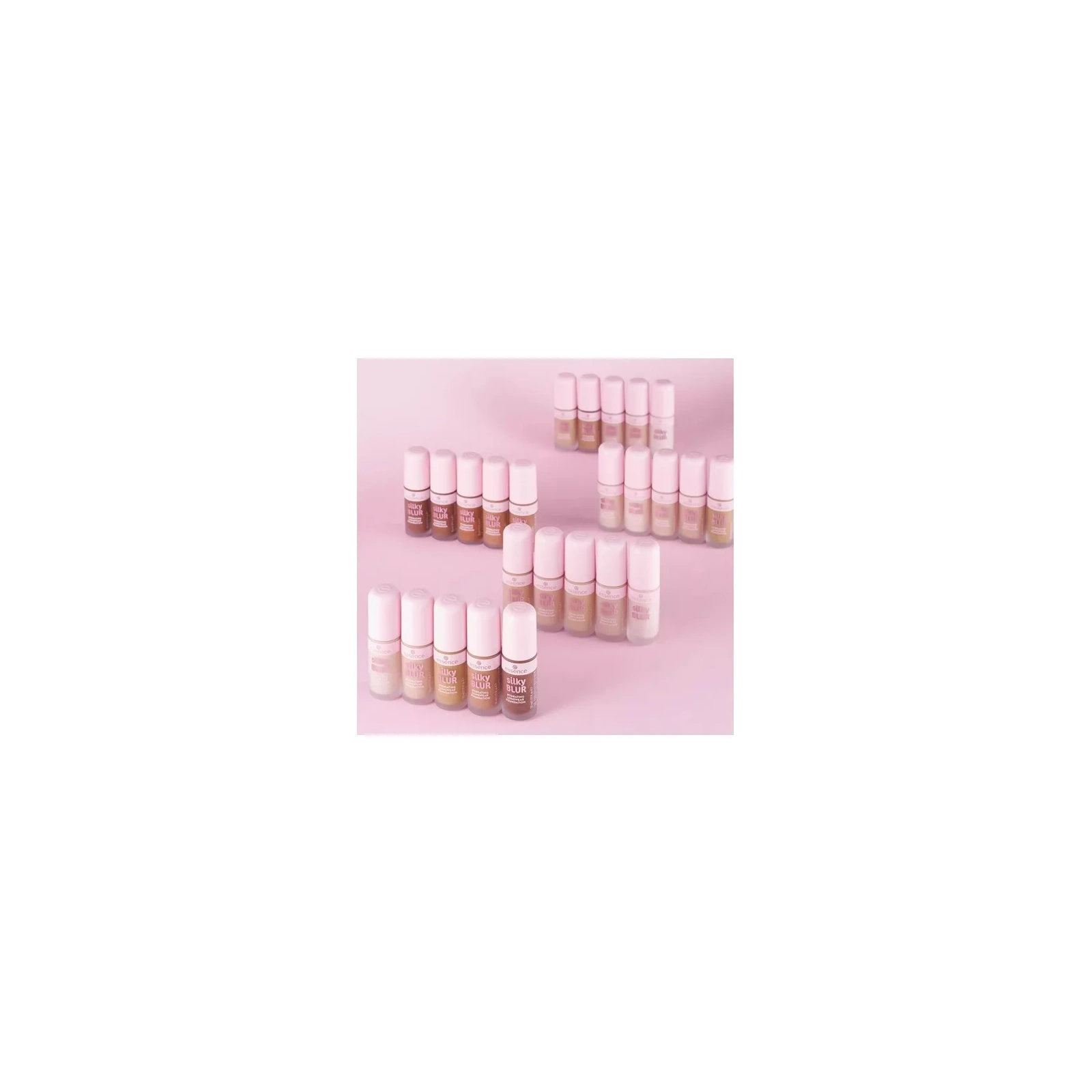 ESSENCE Silky Blur nawilżający podkład do twarzy 120 długotrwały 30ml