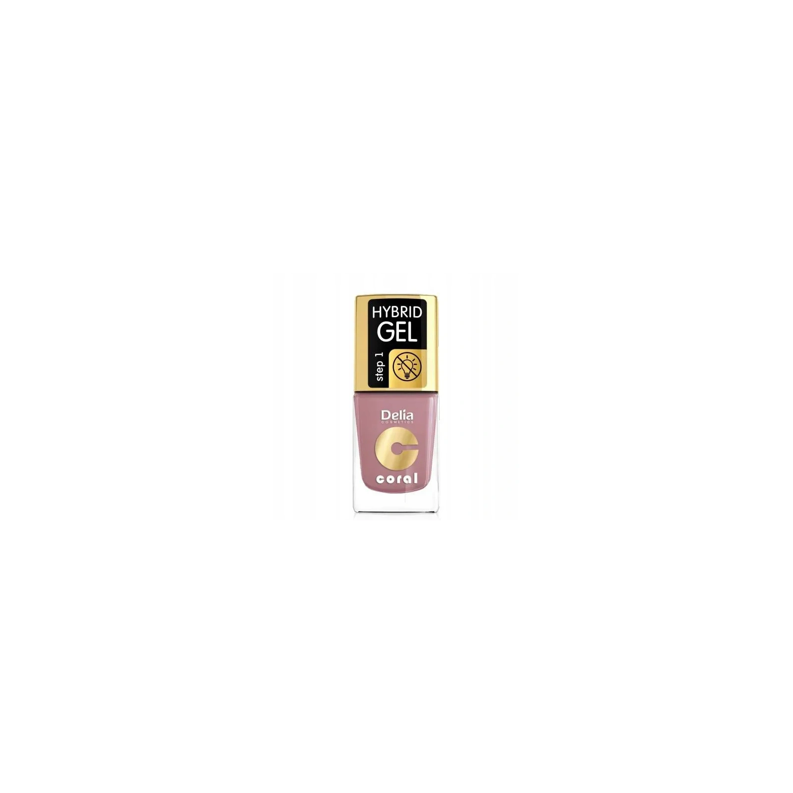 DELIA Coral Hybrid Gel hybrydowy lakier do paznokci 44 11ml