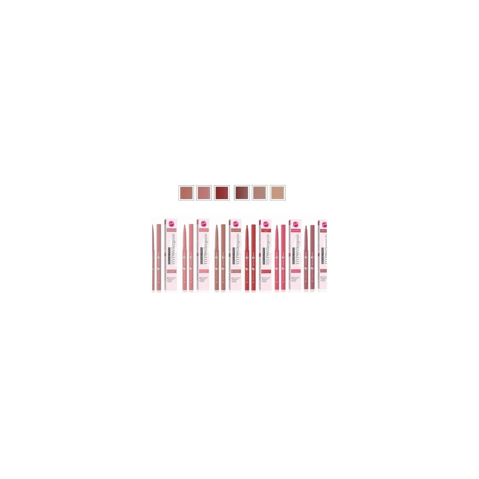 BELL HypoAllergenic Long Wear Lip Pencil konturówka do ust 05 Fuchsia
