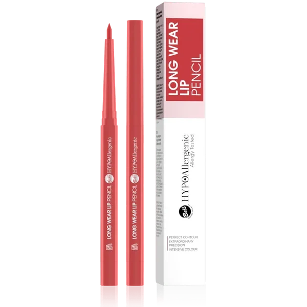 BELL HypoAllergenic Long Wear Lip Pencil konturówka do ust 04 Classic Red