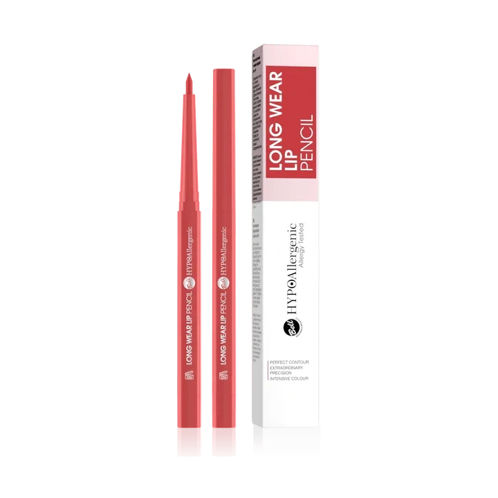 BELL HypoAllergenic Long Wear Lip Pencil konturówka do ust 04 Classic Red