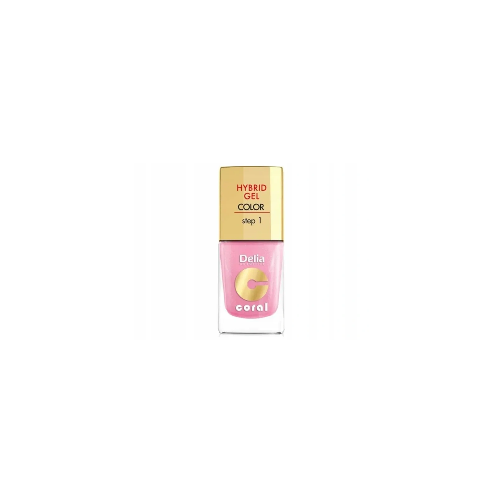 DELIA Coral Hybrid Gel hybrydowy lakier do paznokci 31 Perłowy Róż 11ml