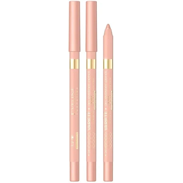 EVELINE Variete Gel Lipliner żelowa konturówka do ust WTP 06 Champagne