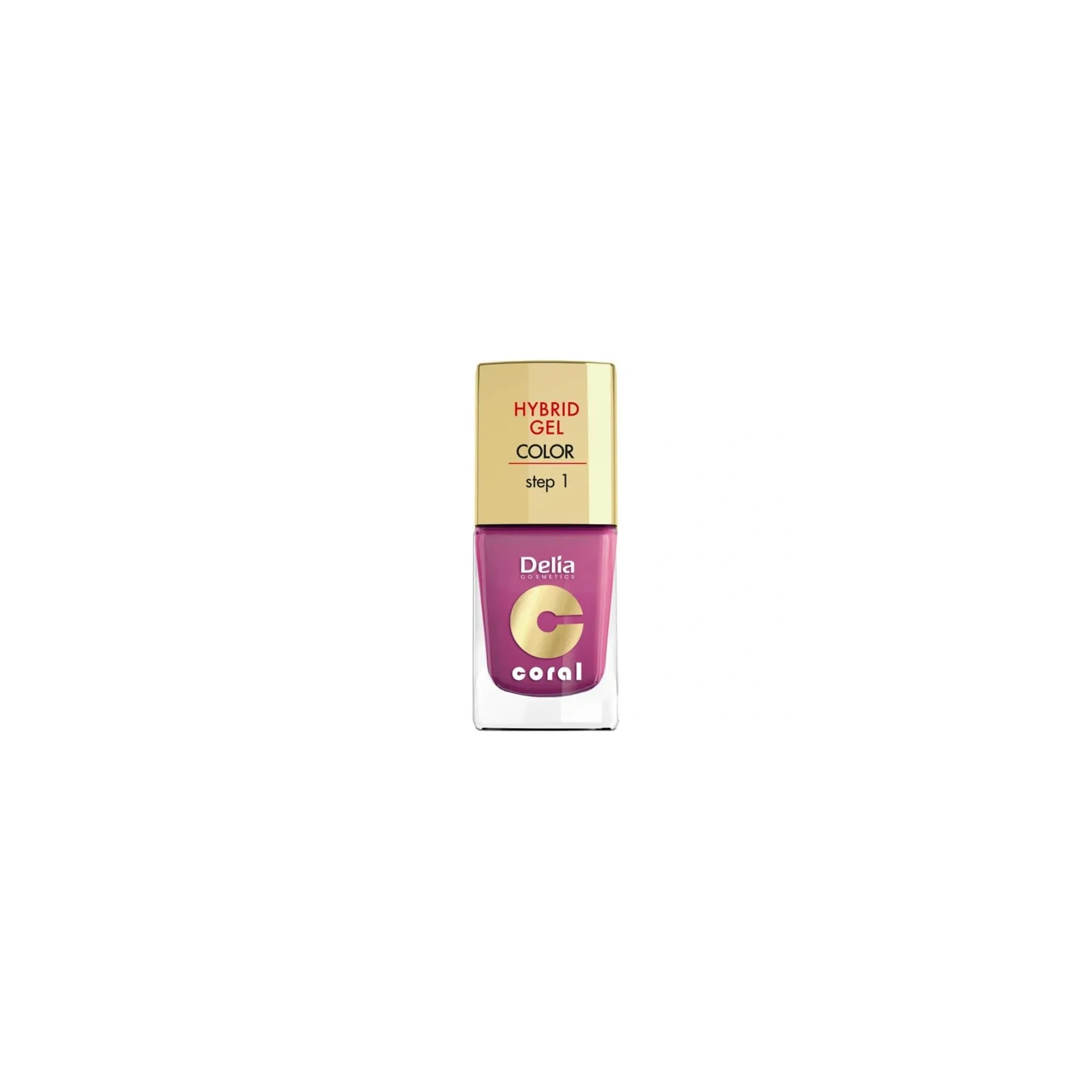 DELIA Coral Hybrid Gel hybrydowy lakier do paznokci 21 11ml