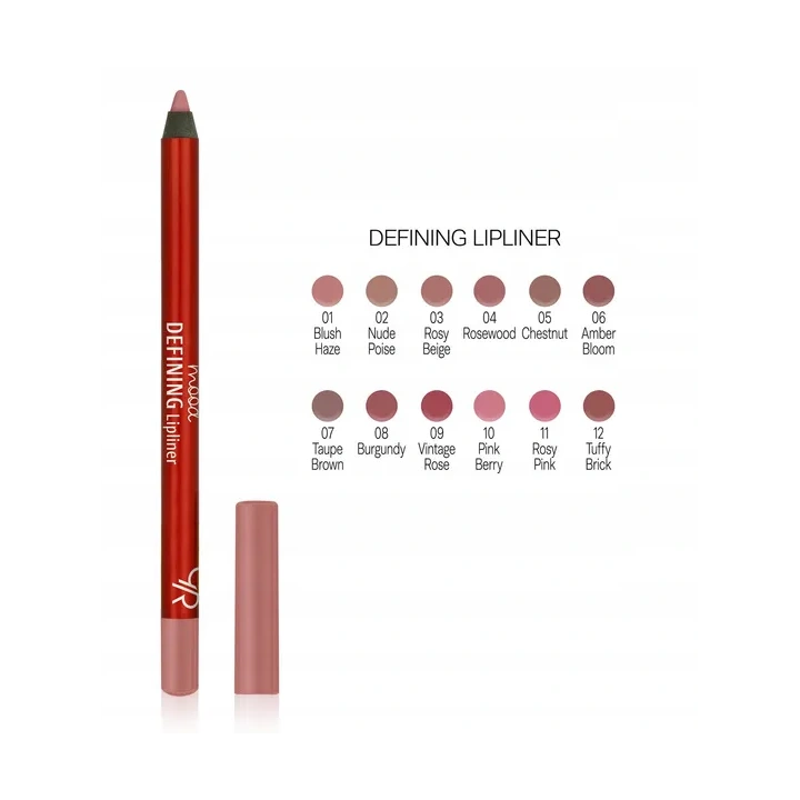 GOLDEN ROSE Mood Defining Lipliner konturówka do ust 02 Nude Poise 1,6g