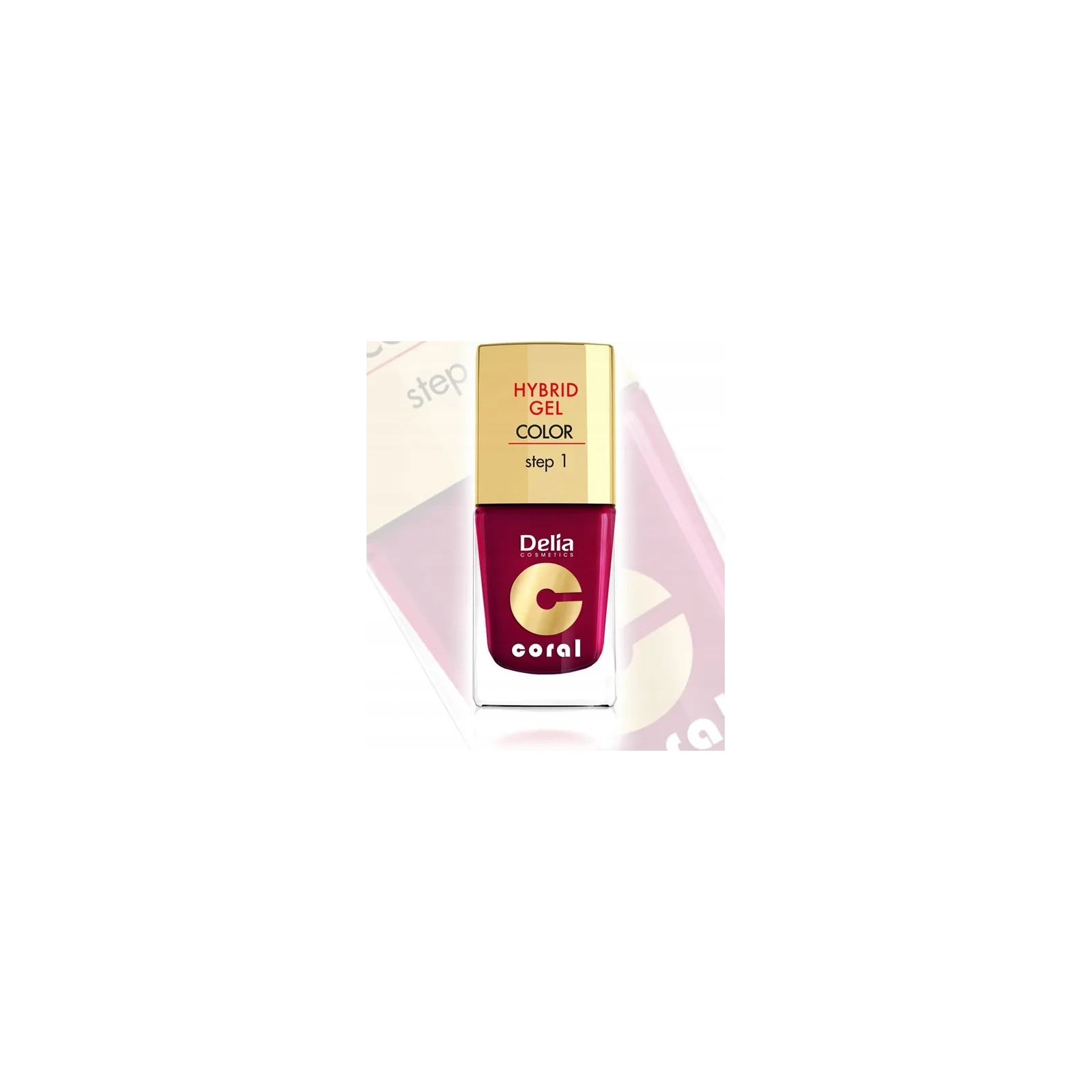 DELIA Coral Hybrid Gel hybrydowy lakier do paznokci 12 11ml