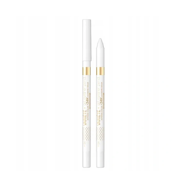 EVELINE Variete Gel Eyeliner Pencil żelowa kredka do oczu WTP 08 White