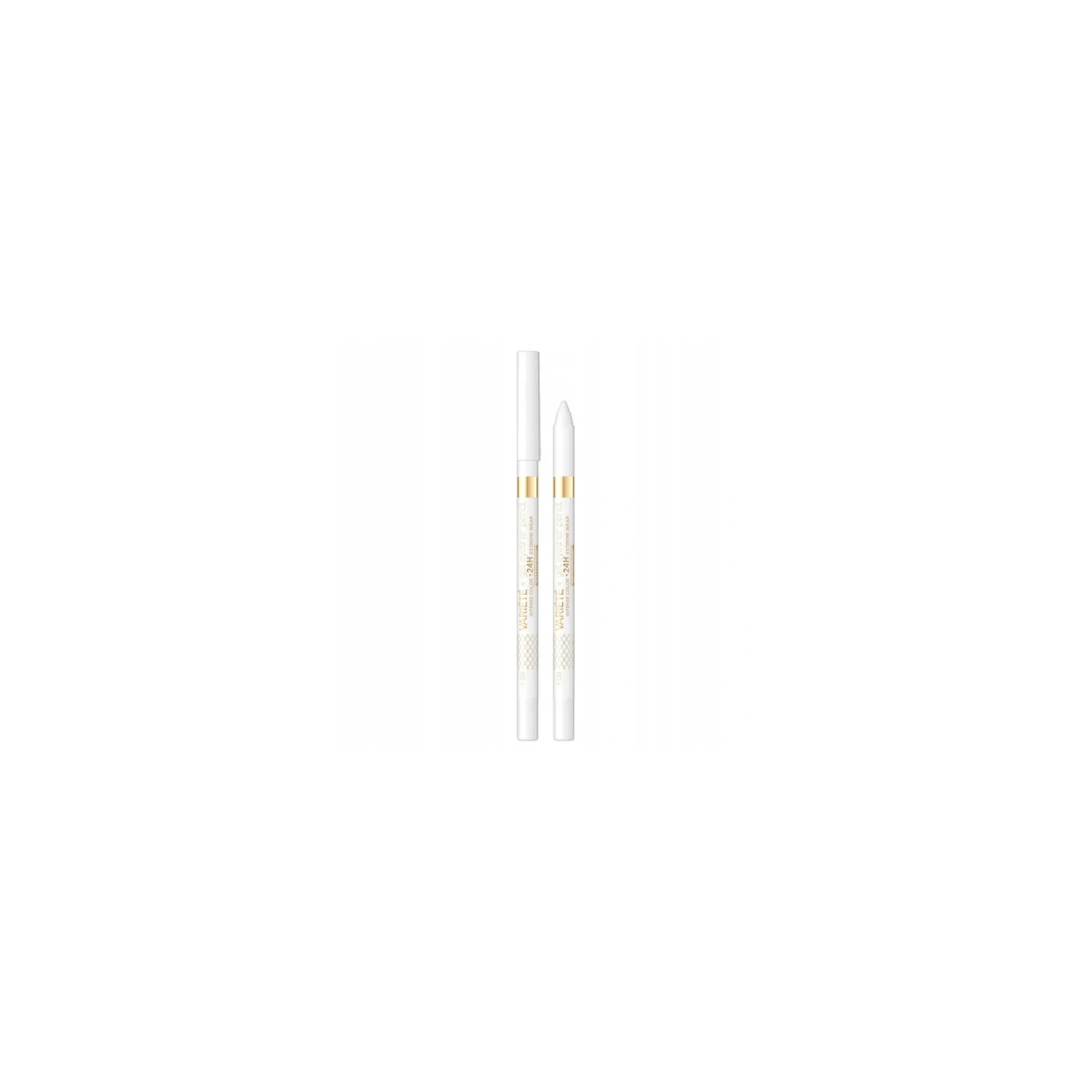 EVELINE Variete Gel Eyeliner Pencil żelowa kredka do oczu WTP 08 White