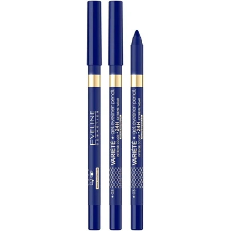 EVELINE Variete Gel Eyeliner Pencil żelowa kredka do oczu WTP 03 Blue 
