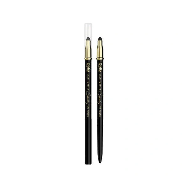 DELIA Shape Master kredka do oczu z gąbką Black 2g