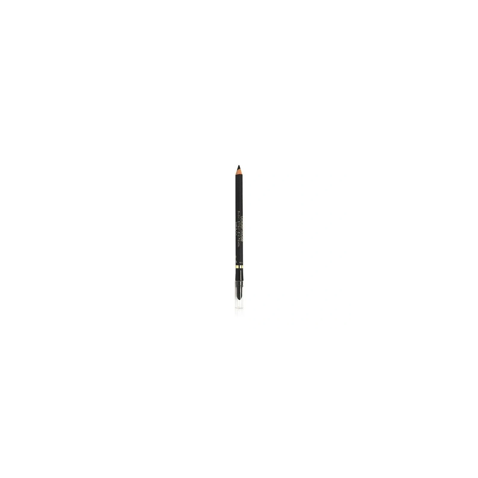 GOLDEN ROSE Smoky Effect Eye Pencil - kredka do oczu Dark Black 1,6g