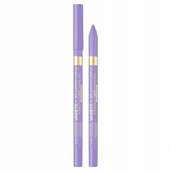 EVELINE Variete kredka do oczu żelowa wodoodporna 07 Lavender 1szt