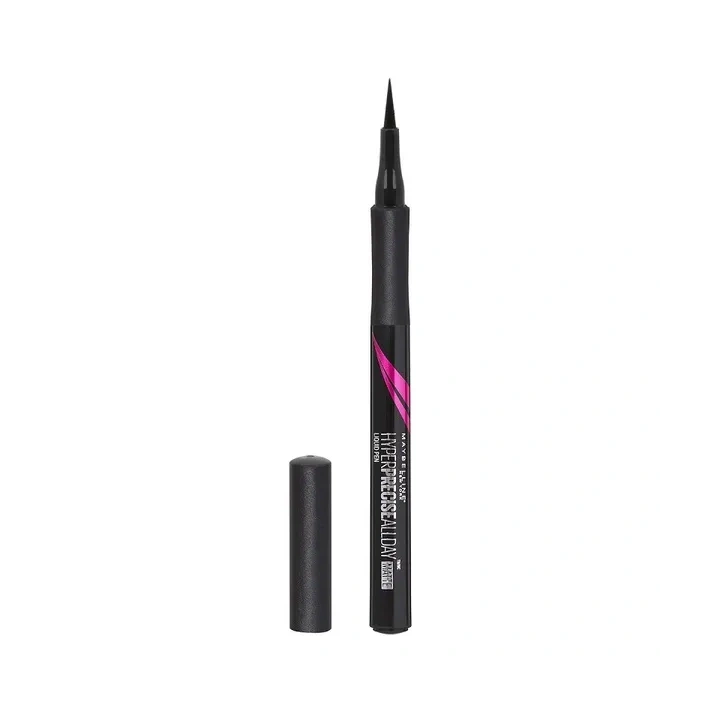 MAYBELLINE Hyper Precise All Day Liquid eyeliner w pisaku 701 Matte Black 1ml 