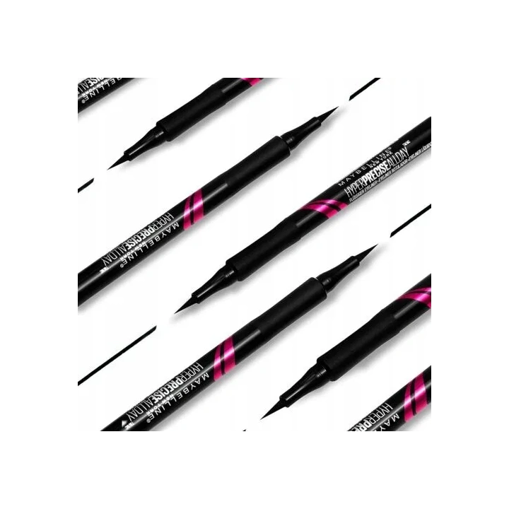 MAYBELLINE Hyper Precise All Day Liquid eyeliner w pisaku 701 Matte Black 1ml 