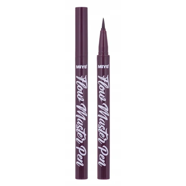 MIYO Flow Master Pen eyeliner w pisaku 02 Sweet Plum burgund 