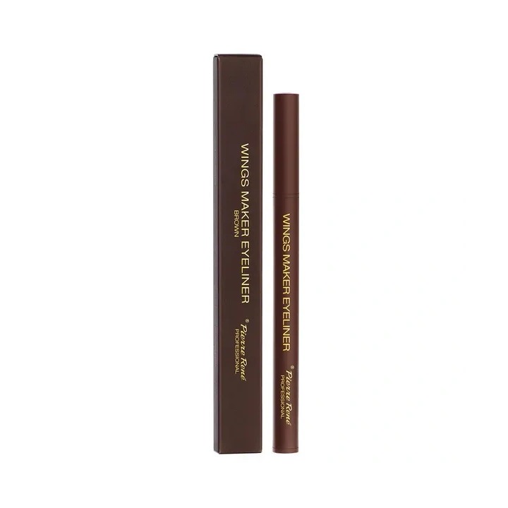 PIERRE RENE Wings Marker Eyeliner pisak do oczu WTP Brązowy 