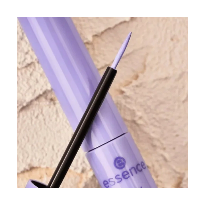 ESSENCE Colour It! Liquid eyeliner w pędzelku 03 Light Lilac 3ml 