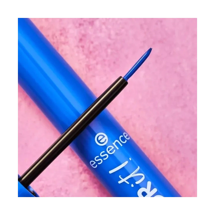 ESSENCE Colour It! Liquid eyeliner w pędzelku 01 Royal Blue 3ml