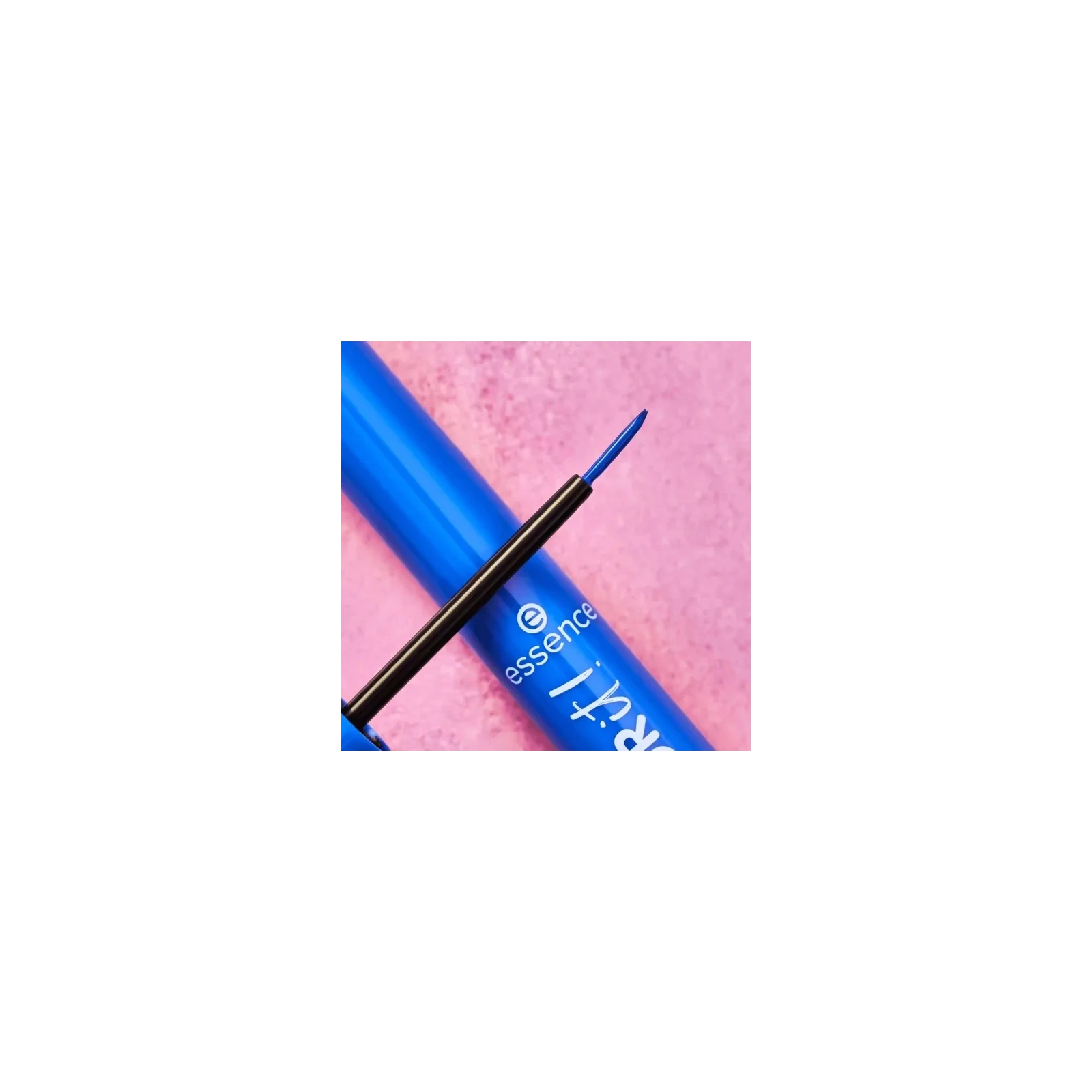 ESSENCE Colour It! Liquid eyeliner w pędzelku 01 Royal Blue 3ml