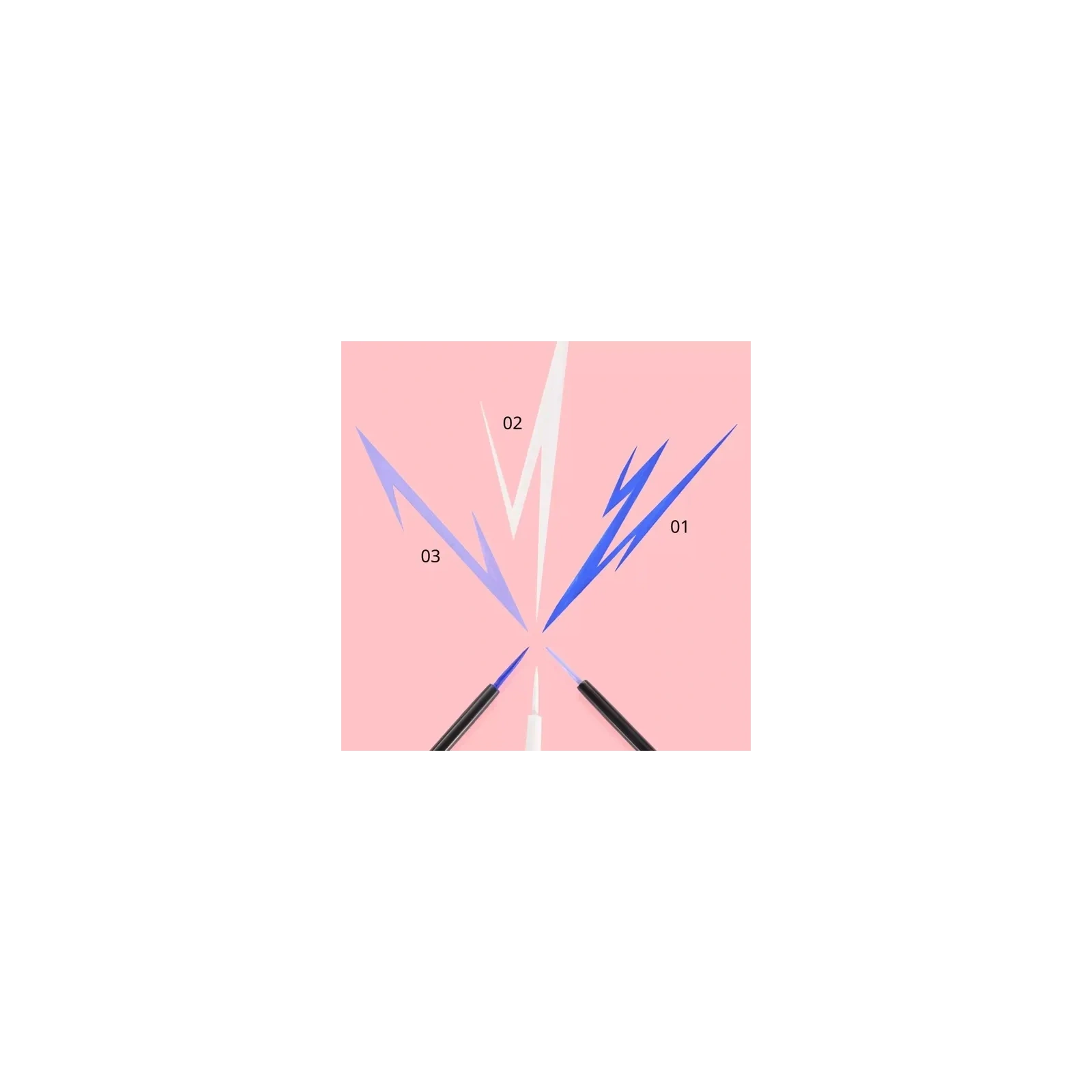 ESSENCE Colour It! Liquid eyeliner w pędzelku 01 Royal Blue 3ml