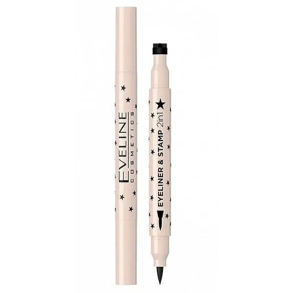 EVELINE Eyeliner & Stamp eyeliner ze stemplem w pisaku Gwiazdka 