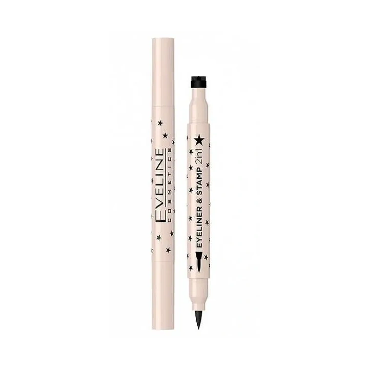 EVELINE Eyeliner & Stamp eyeliner ze stemplem w pisaku Gwiazdka 