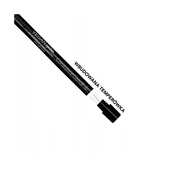 CONSTANCE CARROLL Vegan Eyeliner wodoodporny z temperówką 03 Graphite 