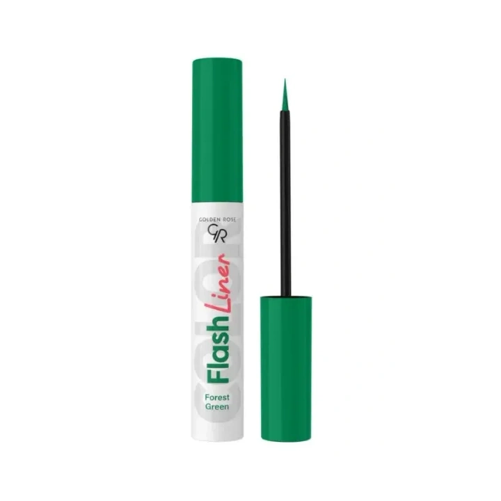 GOLDEN ROSE Flash Liner Colered kolorowy eyeliner 102 Forest Green 3,5ml 