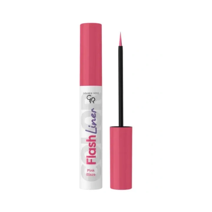 GOLDEN ROSE Flash Liner Colered kolorowy eyeliner 105 Pink Blaze 3,5ml 