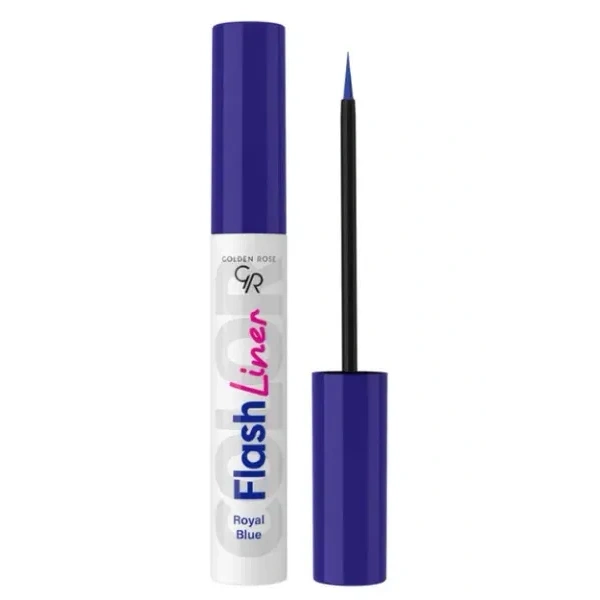 GOLDEN ROSE Flash Liner Colered kolorowy eyeliner 104 Royal Blue 3,5ml 