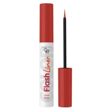GOLDEN ROSE Flash Liner Colered kolorowy eyeliner 106 Coral Rose 3,5ml